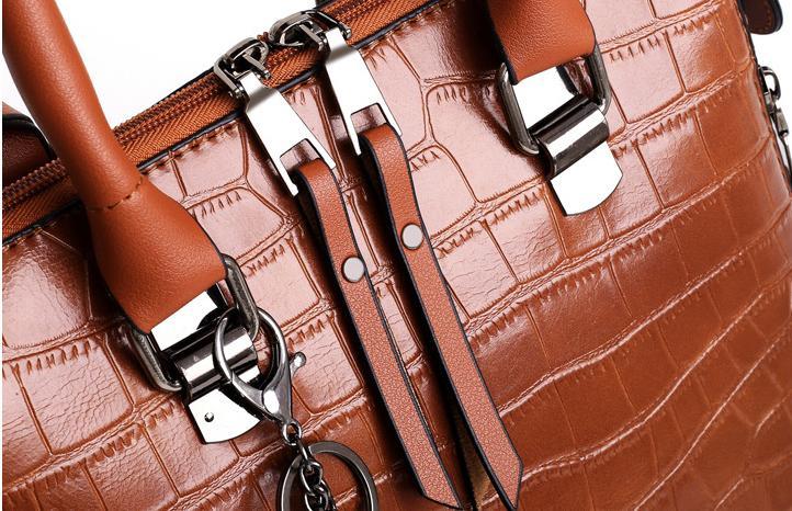Evelyna - Set of 4 Leather Handbags Elegance (BUY 1 GET 1 FREE)