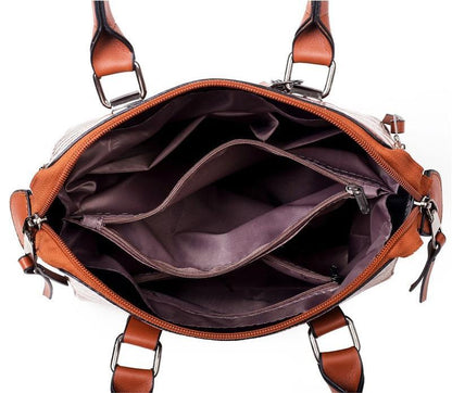 Evelyna - Set of 4 Leather Handbags Elegance (BUY 1 GET 1 FREE)