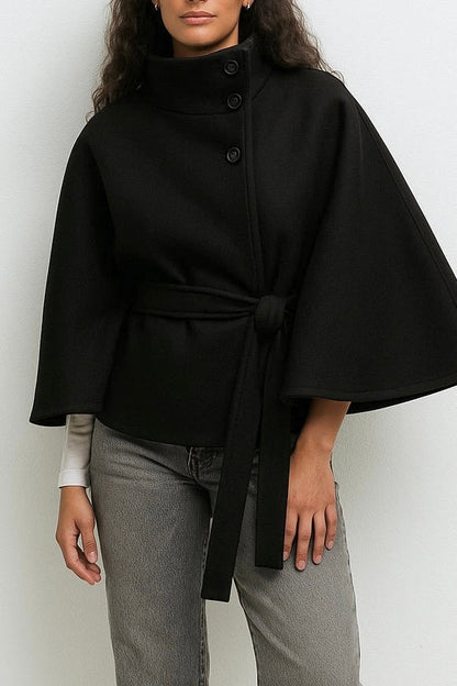 Chloe | Collared and belted jacket