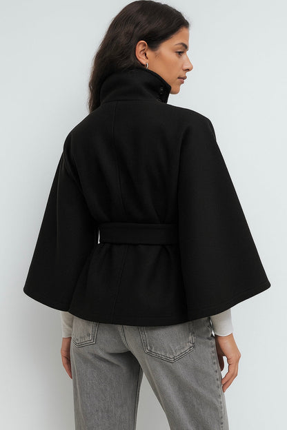 Chloe | Collared and belted jacket
