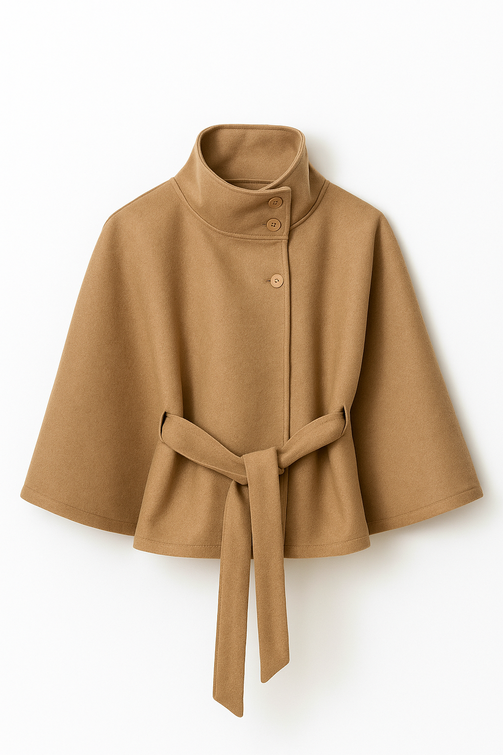 Chloe | Collared and belted jacket