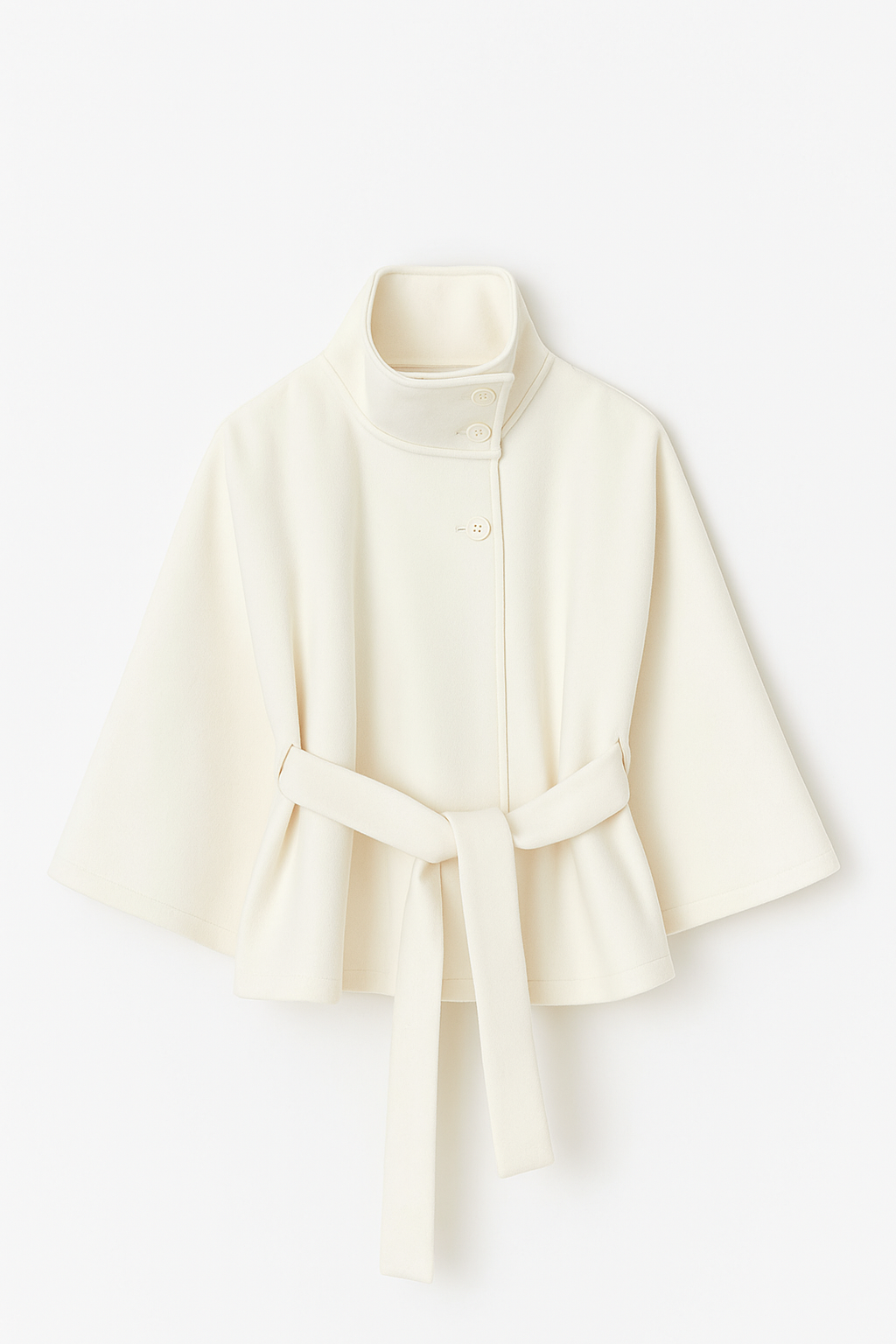 Chloe | Collared and belted jacket