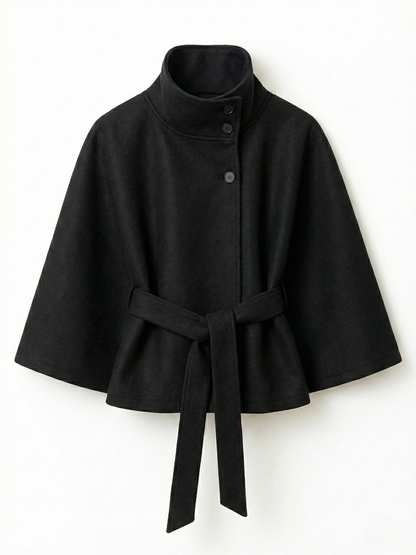 Chloe | Collared and belted jacket