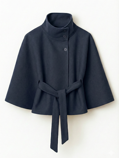 Chloe | Collared and belted jacket