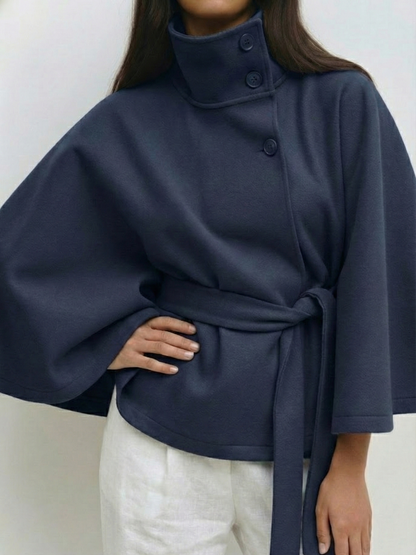 Chloe | Collared and belted jacket