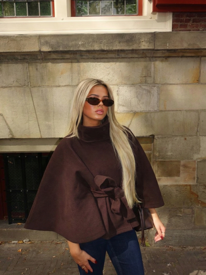 Chloe | Collared and belted jacket