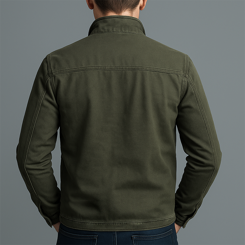 Alpine | Vintage Cotton Zip Jacket